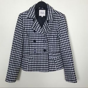 Thread & Supply Black and White Short Coat
